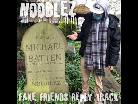Noodlez - Fake Friends Reply (Batz Diss) [Music Video] @dhackmedia
