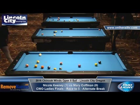 2016 CWO Womens Finals - Nicole Keeney vs Mary Coffman