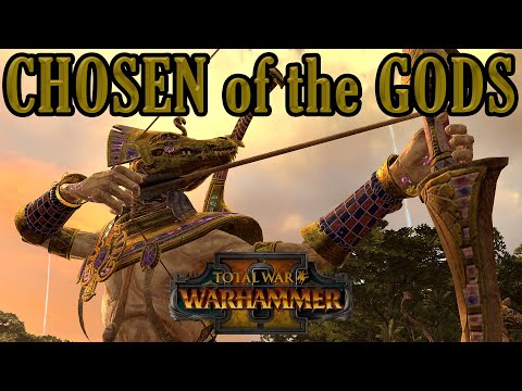 CLUSTER STRIKER: Chosen of the Gods Greatbow RoR - Tomb Kings vs Beastmen // Total War: WARHAMMER II