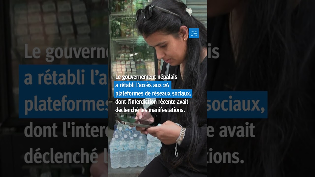 Népal : Tirs mortels contre des manifestants