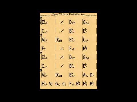 There Will Never Be Another You (slow) - Backing track / Play-along