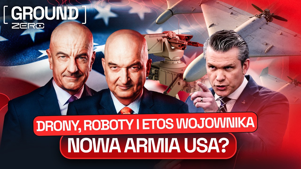 DRONY, ROBOTY I ETOS WOJOWNIKA. NOWA ARMIA USA?  | GROUND ZERO #143