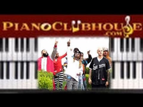 🎹 How to play "I'M THE ONE" by DJ Khaled ft. Justin Bieber (easy piano tutorial lesson)