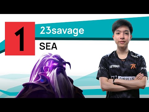 SEA number 1 : 23savage plays void spirit - highlights - dota2
