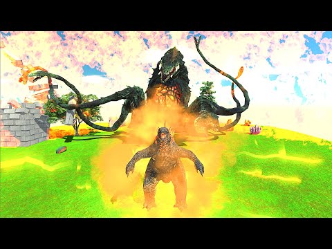 NEW UNIT | GODZILLA 2021 VS BILLANTE - Animal Revolt Battle Simulator