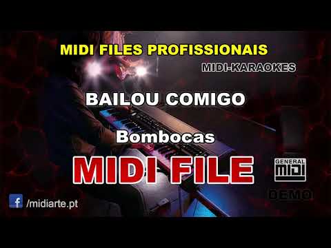 Bailou Comigo Bombocas Midiarte Midi Files E Ritmos Para Teclados midiarte