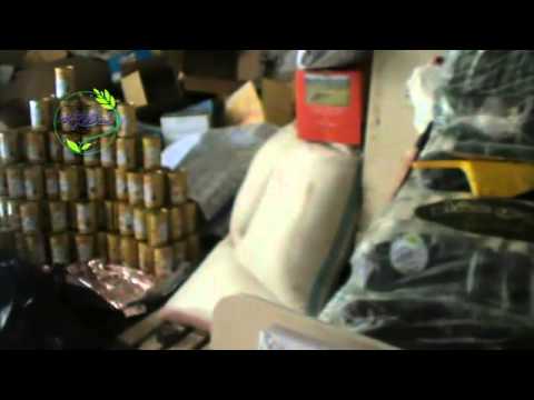 تجهيز سلل إغاثية في القطاع الأوسط في الغوطة الشرقية في ريف دمشق