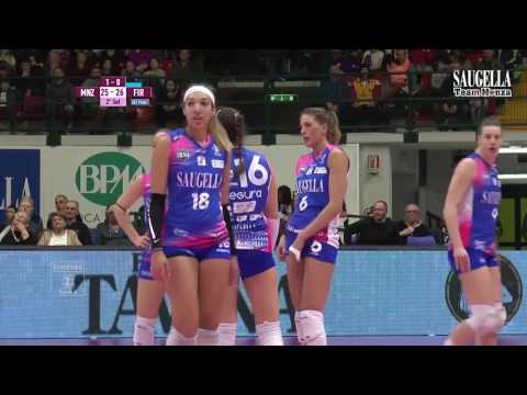Highlights Saugella Team Monza - Il Bisonte Firenze