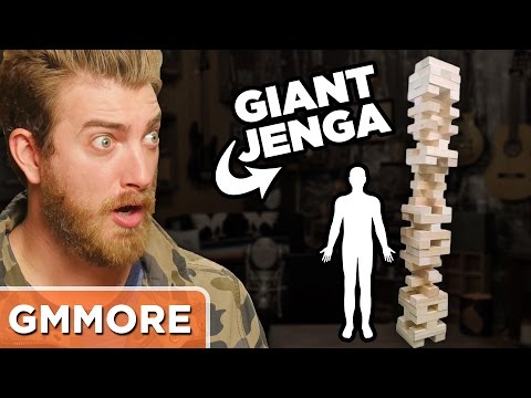 Playing Giant Jenga Video