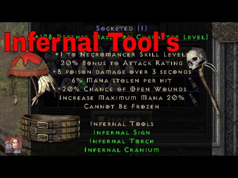 D2R Upgraded Sets - Infernal Tools (3 Piece Set)