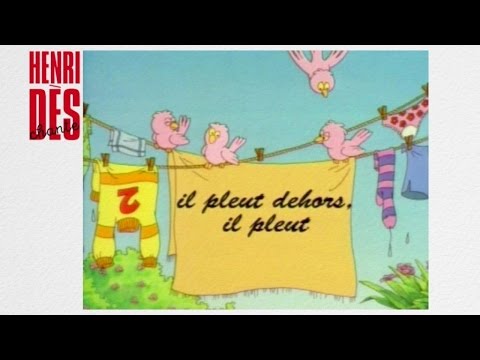 Henri Dès chante - Il pleut dehors il pleut - chanson pour enfants