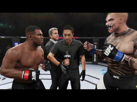 Mike Tyson vs. Swamp Nubbler - EA Sports UFC 2 - Boxing Club 🥊