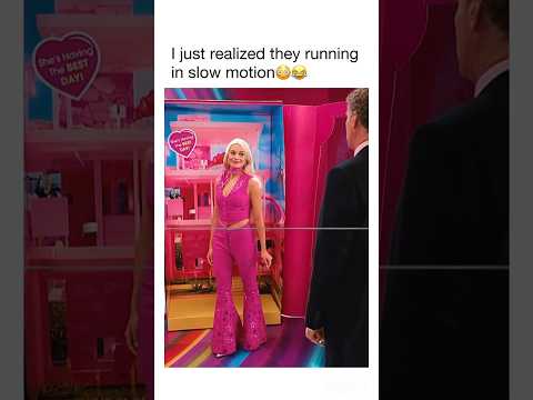 Why am I watching buddy the elf chase Barbie 😭🙏 #Barbie #viral #shorts #laugh #hilarious #movie