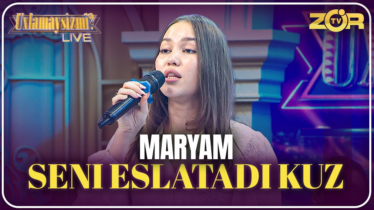 Music - MARYAM | SENI ESLATADI KUZ - SHOH JAHON JO‘RAYEV (UXLAMAYSIZMI?)