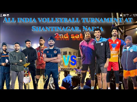 All India volleyball tournament...   Shahbaz,karan sindhu, srk VS rajesj, emil, genin,  power full 