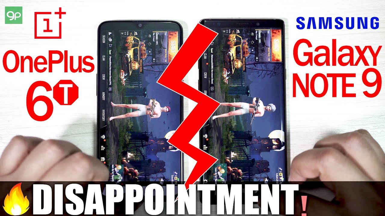 OnePlus 6T vs Galaxy Note9 - Speed Test! (DISAPPOINTING END!🔥🔥🔥)