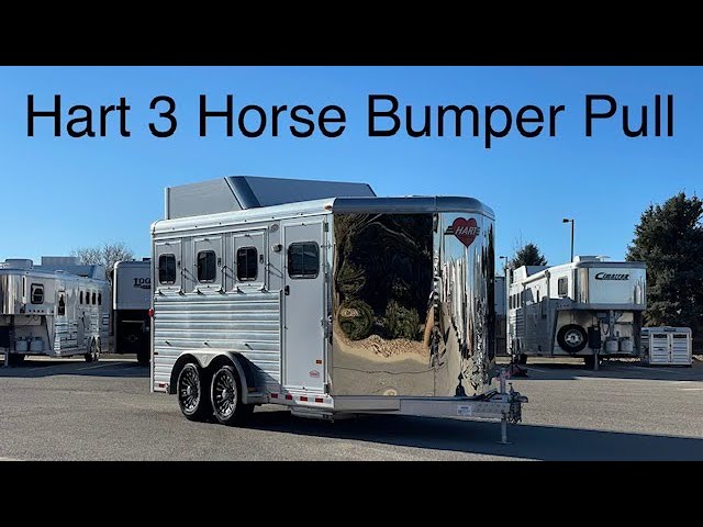 Preview image of Hart 3 Horse Bumper Pull - 5U221635 youtube video