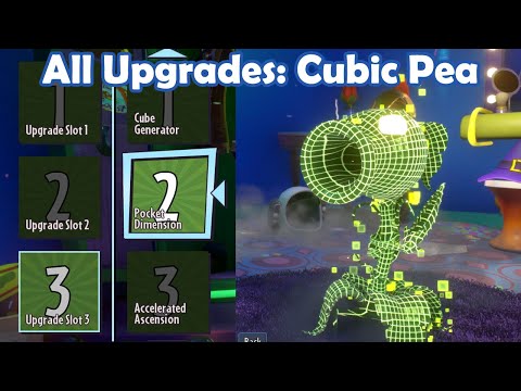 All Upgrades: Cubic Pea - Loads of Variants PvZ Gw2 Mod
