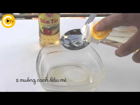 Rau xanh trộn dầu giấm
