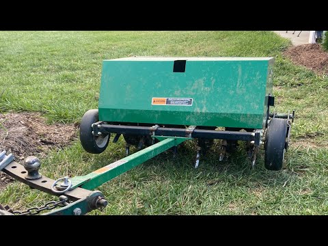 Ryan 36" Lawnaire Manual Lift Tow Behind Aerator