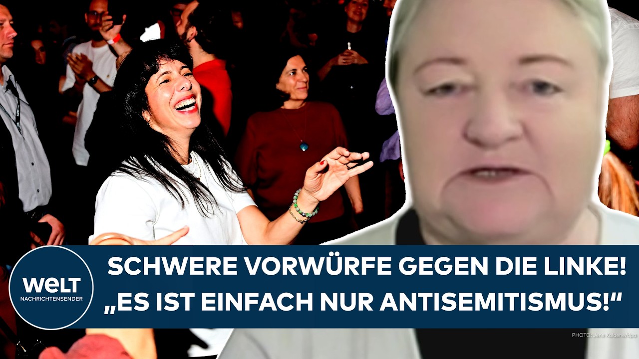 CLAN-AUFTRITT BEI WAHL-PARTY: Heftige Kritik an den Linken! "Es ist einfach nur Antisemitismus!"