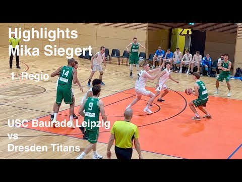 Mika Siegert Basketball Highlights - 1. Regionalliga Südost
