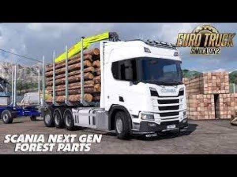 ETS 2  gameplay scania r730