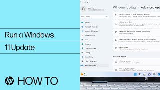 Running a Windows 11 Update
