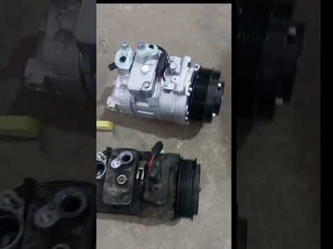Benz C Class compressor and condenser replacement