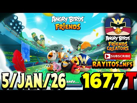 Angry Birds Friends All Levels Tournament 1677 Highscore POWER-UP walkthrough