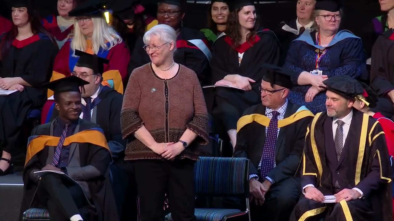 Derby Graduation &ndash; November 2025 Honorand: Sue Parkinson