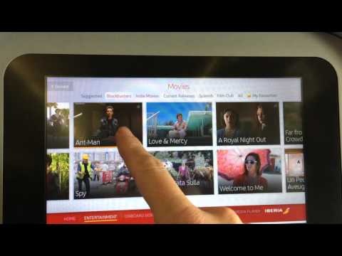 Iberia Airways In Flight Entertainment