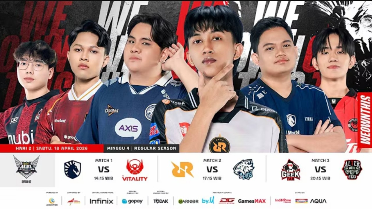 [🔴LIVE] MPL INDONESIA SEASON 17 | REGULAR SEASON HARI KE 2 MINGGU 4