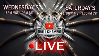 Rollshambo Wednesday Live - Raisin Free Zone