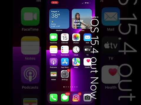 iPhone 13 pro Max letest iOS 15.4 out now#iphone13promax #ios #apple #alibag