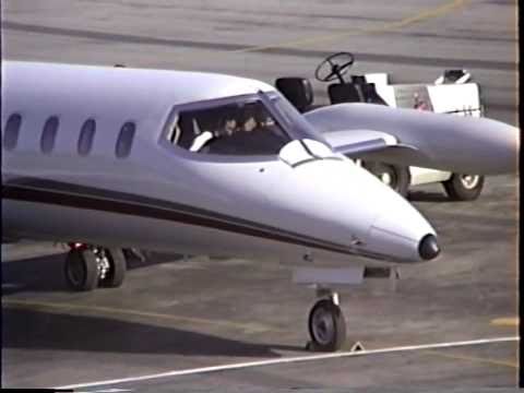 Learjet 25 Startup, Taxi and Takeoff
