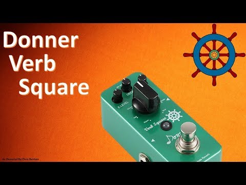 Digital Reverb Guitar Effect Pedal - Verb Square (7 Modes) image 7