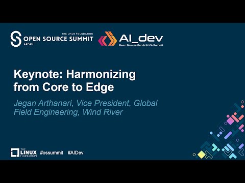 Keynote: Harmonizing from Core to Edge – Jegan Arthanari, Vice President, Global Field Engineering