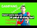 TERBARU CARA MERUBAH PAKET MALAM JADI SIANG