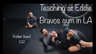 Learn Rubber Guard Techniques at Eddie Bravos Gym in Downtown LA