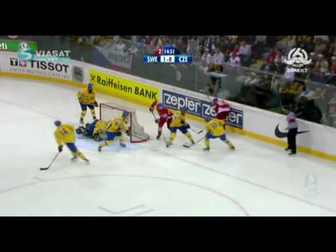 Jonas Gustavsson monster save vs Czech