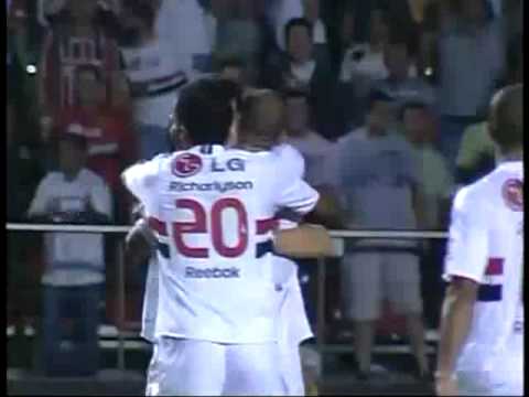 São Paulo 3 X 1 Goiás - Brasileirão 09 - 09/08/09 - GOLS