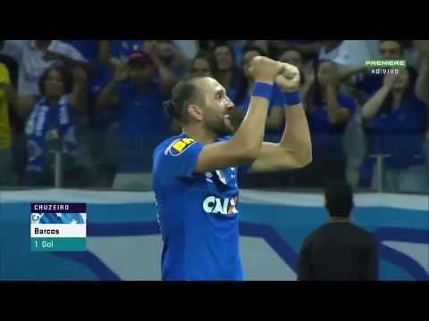 Gol aproveitando o cruzamento contra o Atlético Pr em 22/07/2018