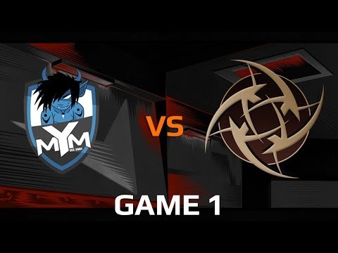 FACEIT TV - Challenger Invitational (MYM vs. NIP G1 - Semi Finals)