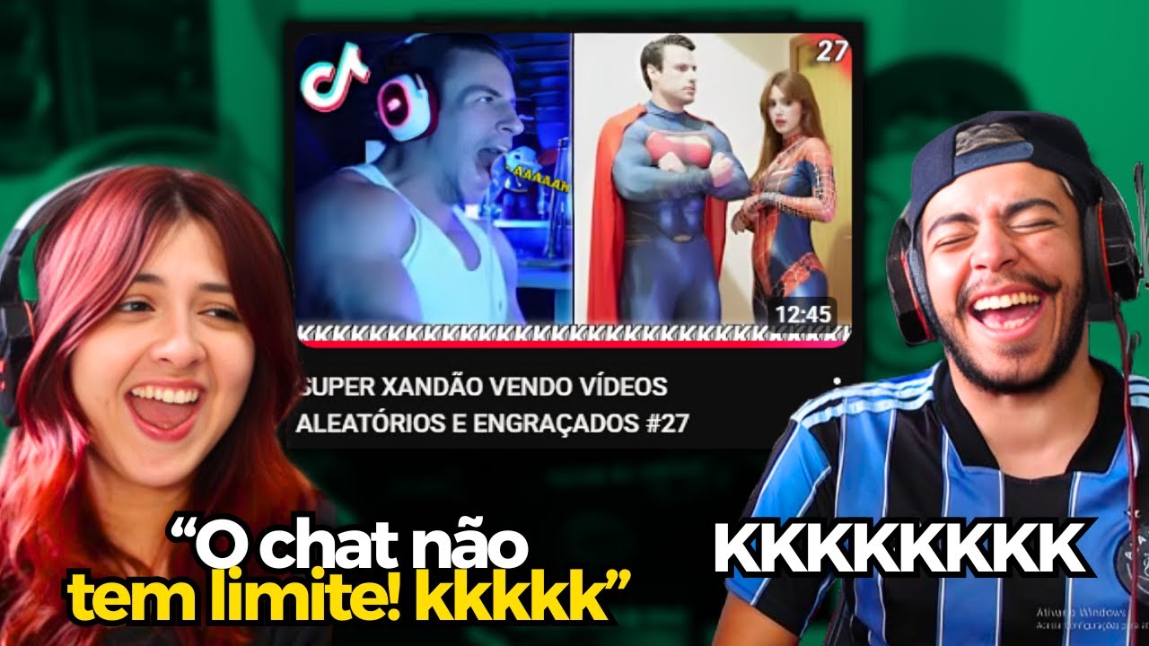 SUPER XANDÃO VENDO VÍDEOS ALEATÓRIOS E ENGRAÇADOS #27 | REACT