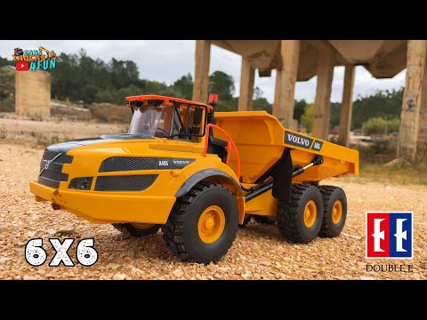 Volvo Hauler A40G | RC Construction | New Double E E591 | Unboxing & First Drive | Cars Trucks 4 Fun