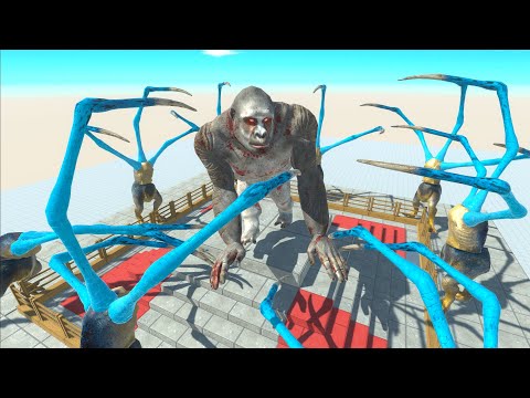 Tentacles Attack VS some Units | Animal Revolt Battle Simulator