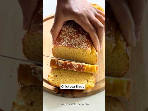 The Best Chickpea Bread | No Flour! Gluten free!