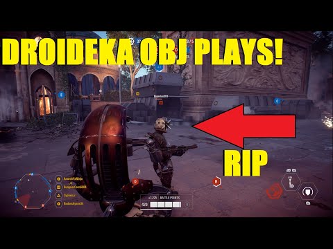 Star Wars Battlefront 2 - Droidekas Take Theed! Droideka Killstreaks! (Capital Supremacy)