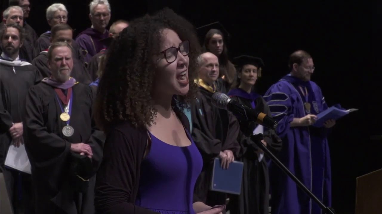 The first portion of commencement